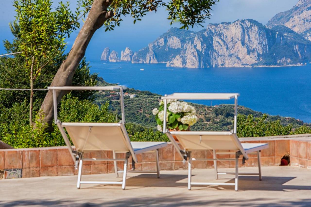 Resort Ferrara Villa Multa Quies Massa Lubrense Extérieur photo